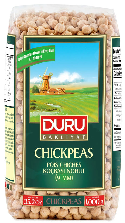 Duru Chickpeas 9 mm (1000 gr)