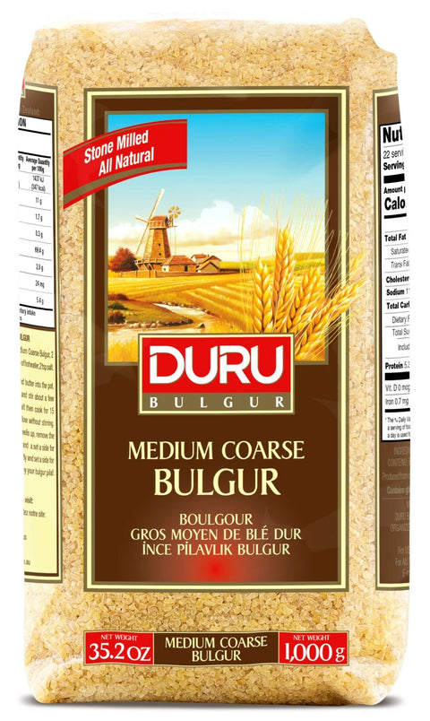 Duru Medium Coarse Bulgur #2 (1000 gr 35.2oz)