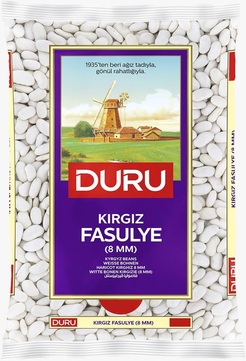 Duru White Beans Kırgız 8 mm (1000 gr)