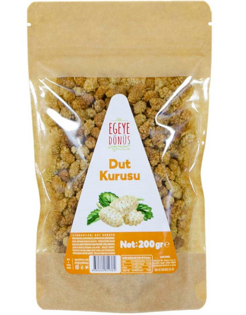 Egeye Dönüş Kurutulmuş Dut (200 gr)