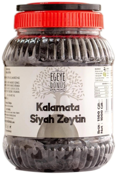 Egeye Dönüş Kalamata Black Olives (1000 gr)