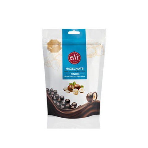 Elit Hazelnut Dark Chocolate Dragee (125 gr 4.4oz)