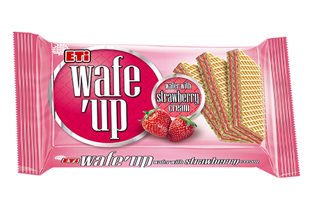 Eti Wafe Up Çilekli Gofret (142 gr 5oz)