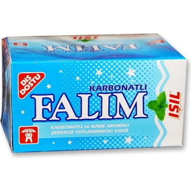 Falım Sugar-Free Gum with Baking Soda and Mint Flavor 100 pcs