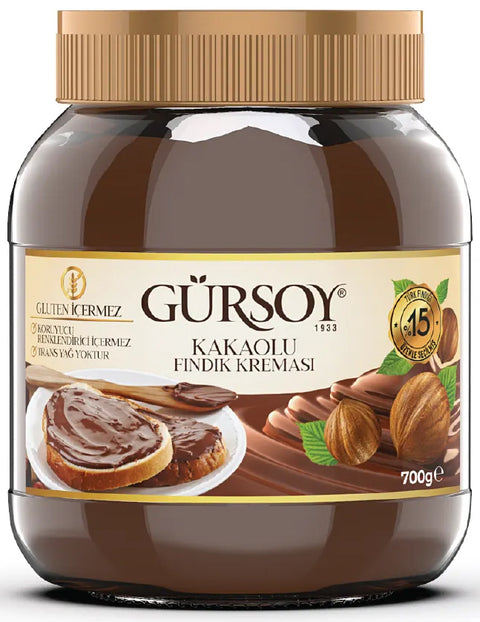 Gürsoy Kakaolu Fındık Ezmesi (400gr 14.1oz)