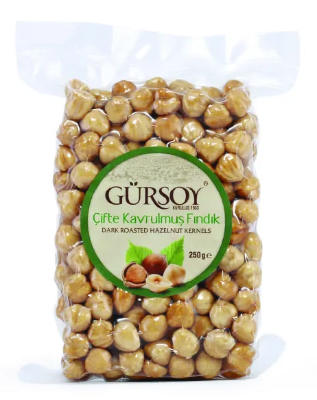 Gürsoy Turkish Double Roasted Hazelnut (250 gr)