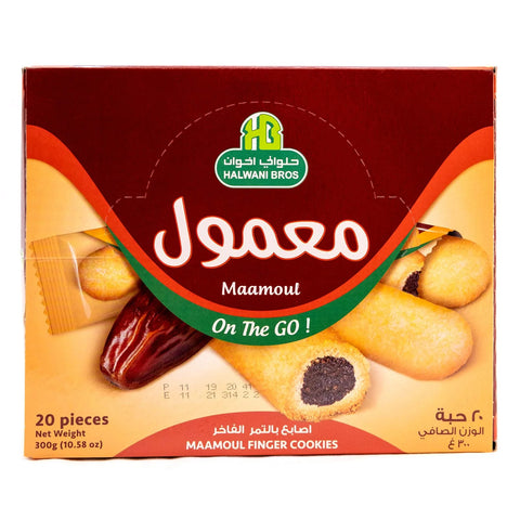 Halwani Maamoul On the Go Finger Cookies (300 gr)