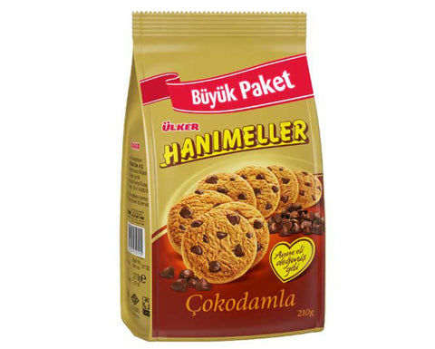 Ulker Hanimeller Cookies with Chocolate (150 gr 5.3oz)