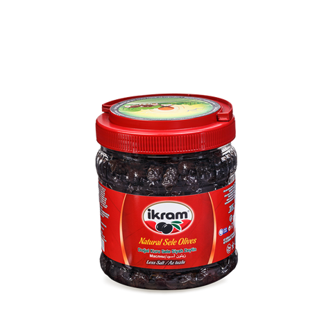 İkram Kuru Sele Siyah Zeytin (600 gr 21.1oz)