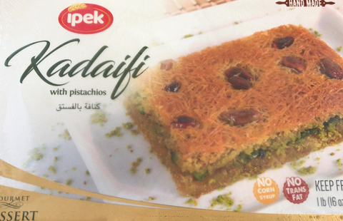 İpek(Seyidoğlu) Fıstıklı Kadayıf (454gr 1lb)