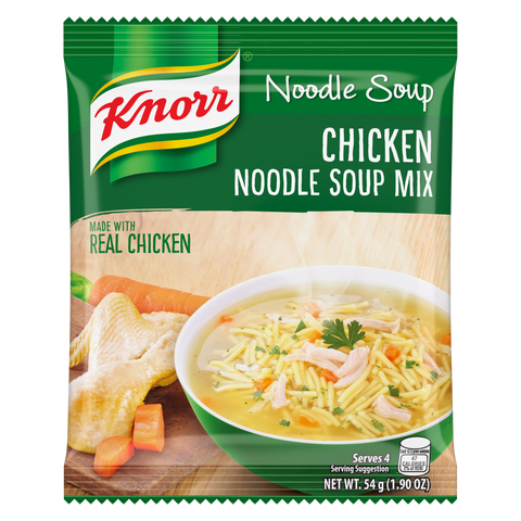 Knorr Chicken Flavored Noodle Soup (51 gr 1.8oz)