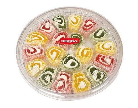 Koska Palace Turkish Delight with Mixed Flavoured  (500 gr 17.6oz)