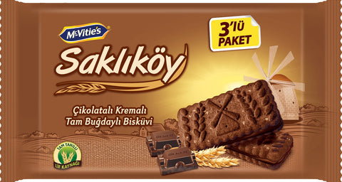 McVities Saklıköy Chocolate Cream Biscuits (261 gr)