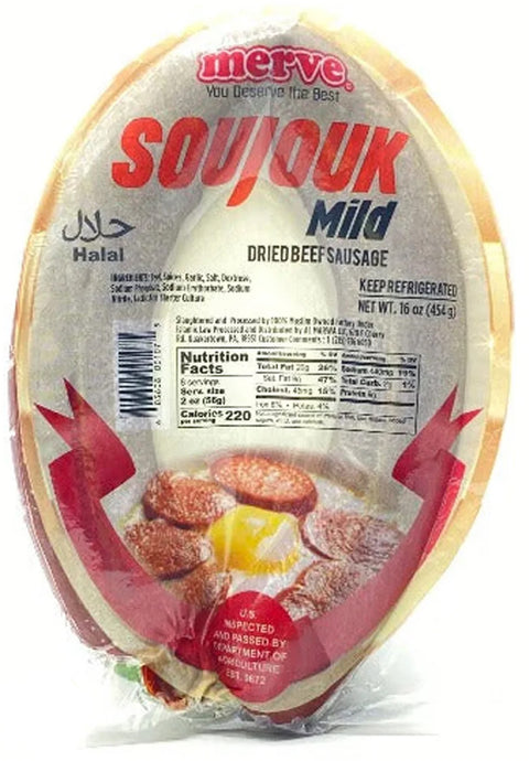 Merve Sujuk Mild (1 lb 454 gr)