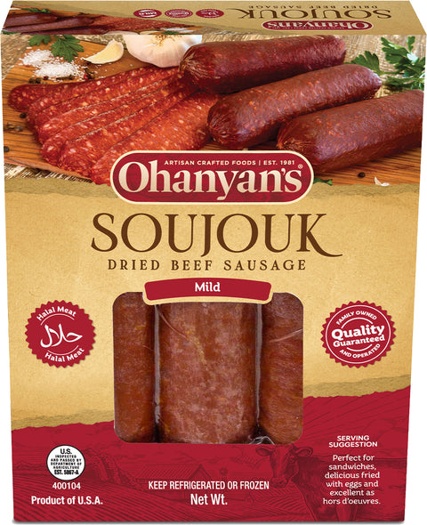 Ohanyan's Soujouk Mild (454 gr 1lb)