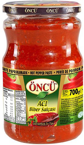 Öncü Hot Pepper Paste (700 gr 24.7oz)