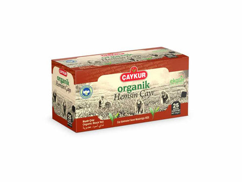 Caykur Organic Hemşin Black Tea Bags (25 pcs)