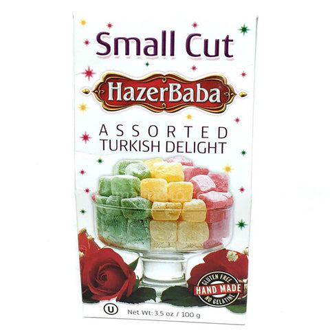 Hazerbaba Small Cut Turkish Delight (350 gr 12.3oz)