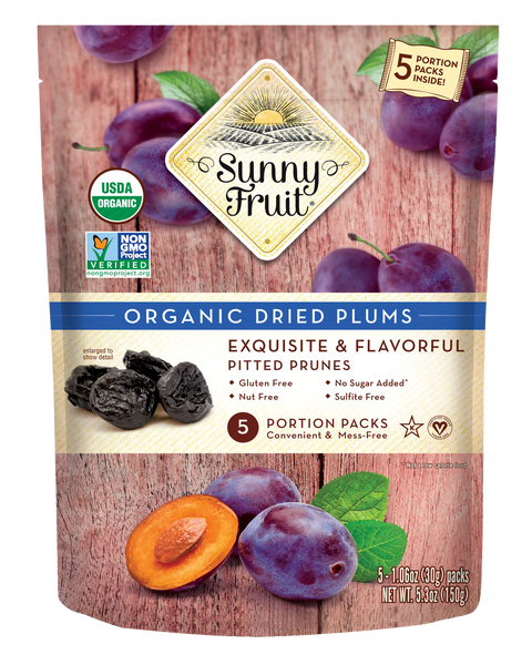Sunny Fruit Organic Dried Plum (150 gr 5.3oz)