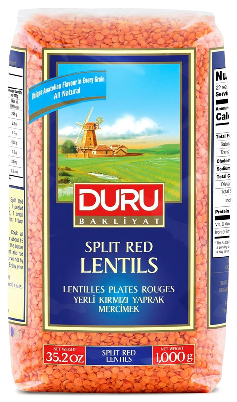 Duru Red Split Lentil (1000 gr)
