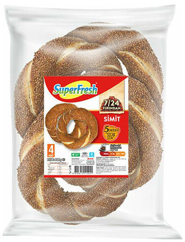 Superfresh Turkish Bagel Simit (400 gr)