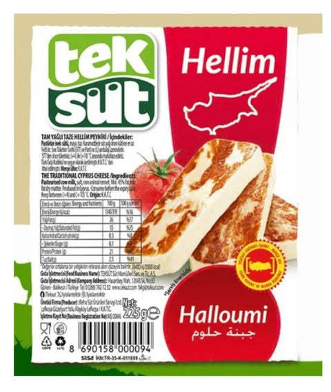 Teksut Hellim Peyniri (250 gr 8.8oz)