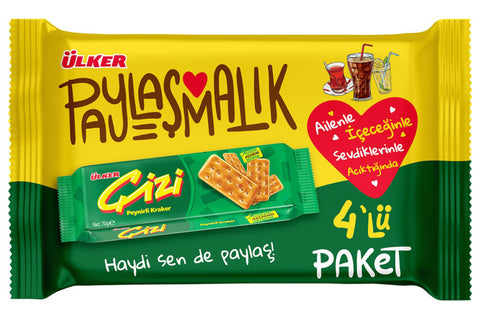 Ülker Çizgi Peynirli Kraker (4 adet)