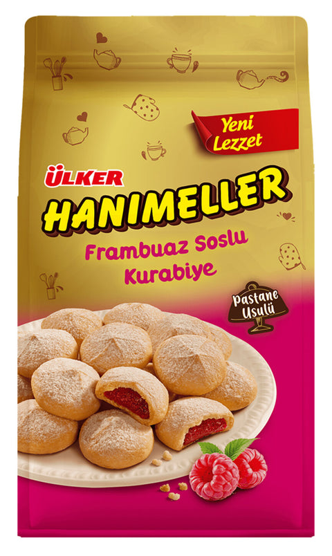 Ulker Hanimeller Cookies with Raspberry (150 gr 5.3oz)