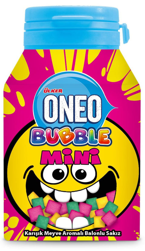 Ülker Oneo Bubble Mini Chewing Gum (60 gr 2.1oz)