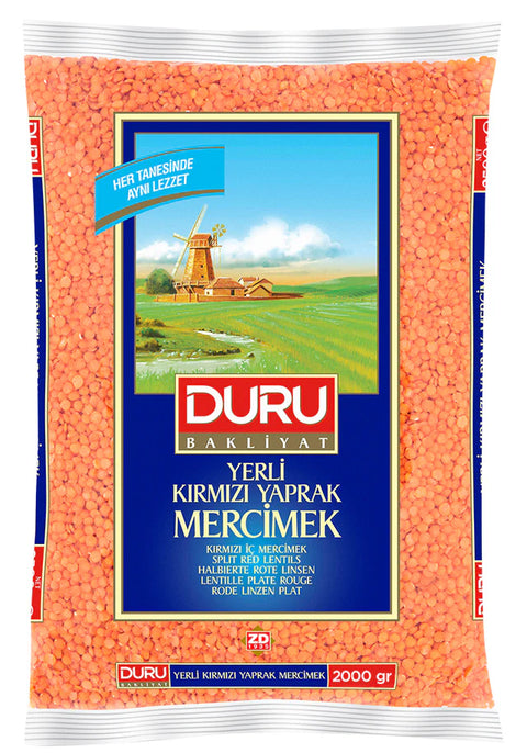 Duru Kırmızı Mercimek (2000 gr)