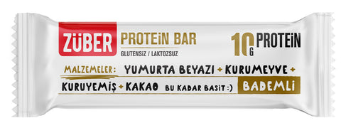 Züber Almond Gluten-Free Protein Bar (40 gr)