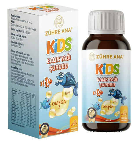 Zühre Ana Kids Fish Oil Syrup (150 ml)