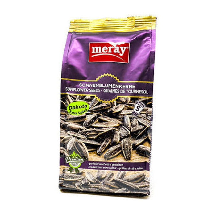 Meray Dakota Roasted & Salted Sunflower Seeds - Extra Salted (300 gr 10.6oz)