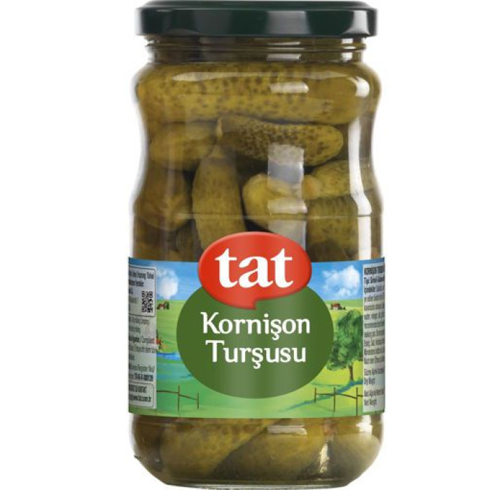 Tat Gherkin Pickles- Cornichon Style (680 gr 24oz)