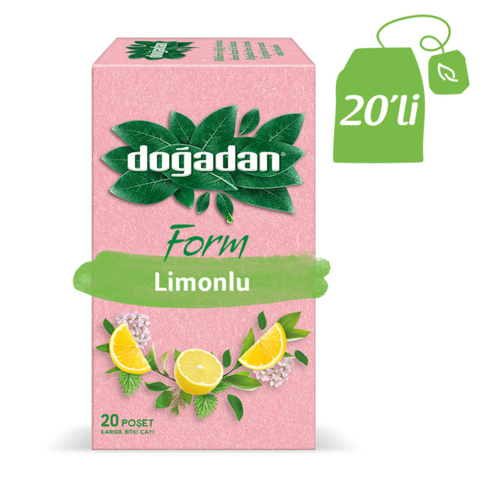 Doğadan Form Lemon Tea 20 Bags