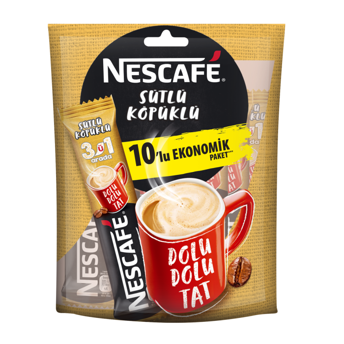 Nescafe 3 in 1 Milky Sparkling (10 pcs) - NS31S10