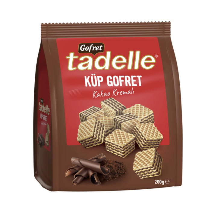 Tadelle Cube Wafer Cocoa (200 gr)