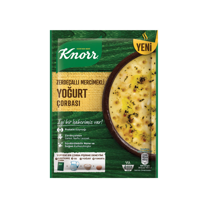 Knorr Turmeric and Lentil Yogurt Soup (98 gr)