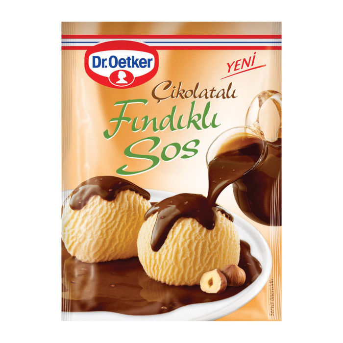 Dr. Oetker Sauce with Chocolate and Hazelnut (130 gr)