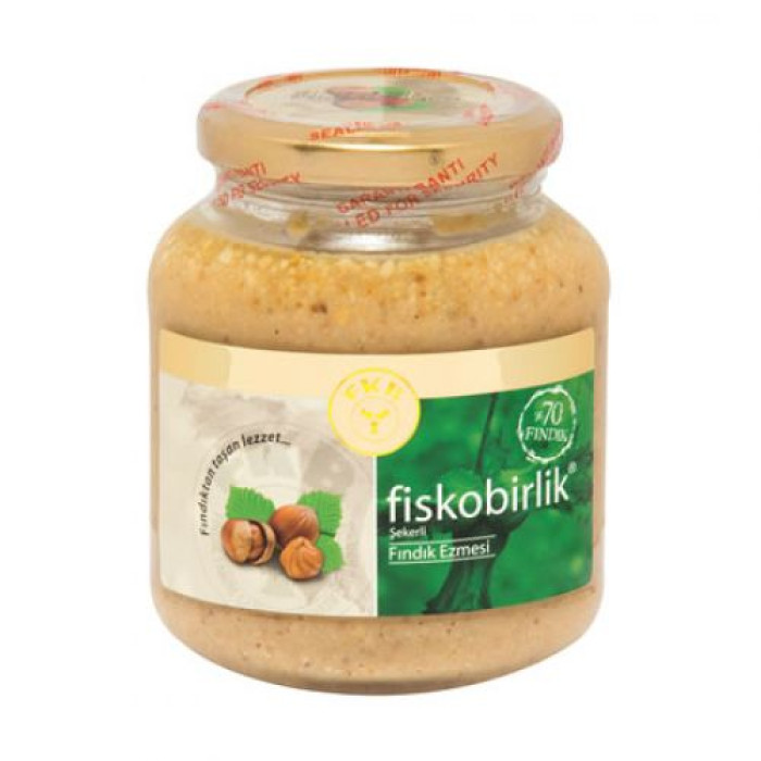 Turkish Hazelnuts Paste With Sugar - 300 Grs By Fiskobirlik