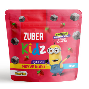 Zuber Kidz Strawberry Fruit Cube (49 gr)