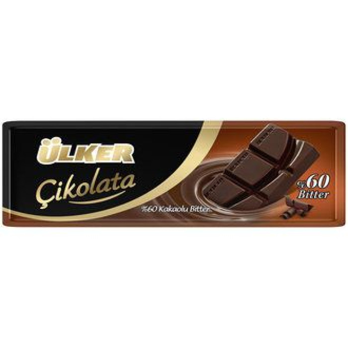 Ulker Chocolate Bitter (32 gr 1.1oz)