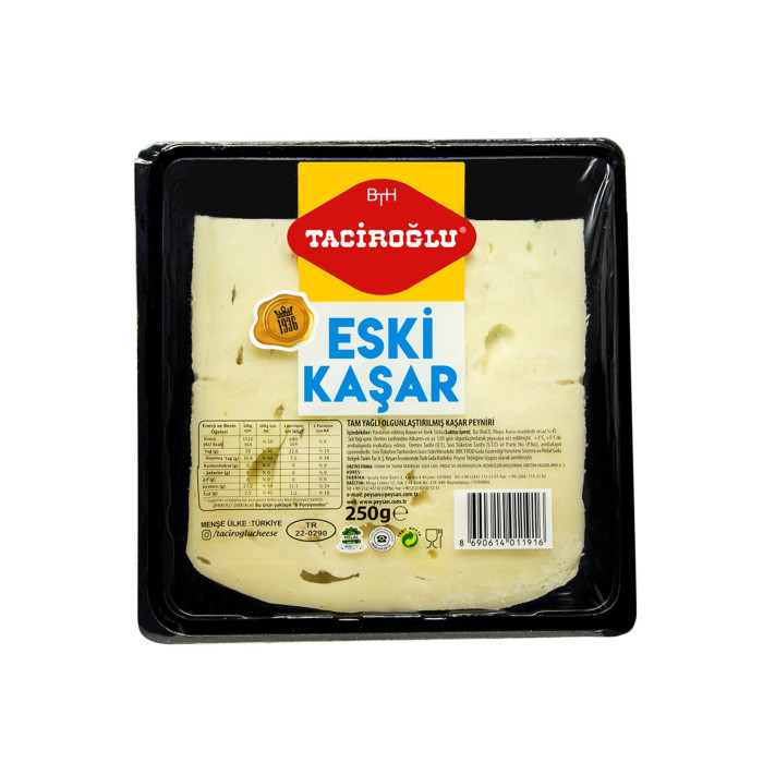 Taciroglu Aged Kashkaval Cheese (250 gr)