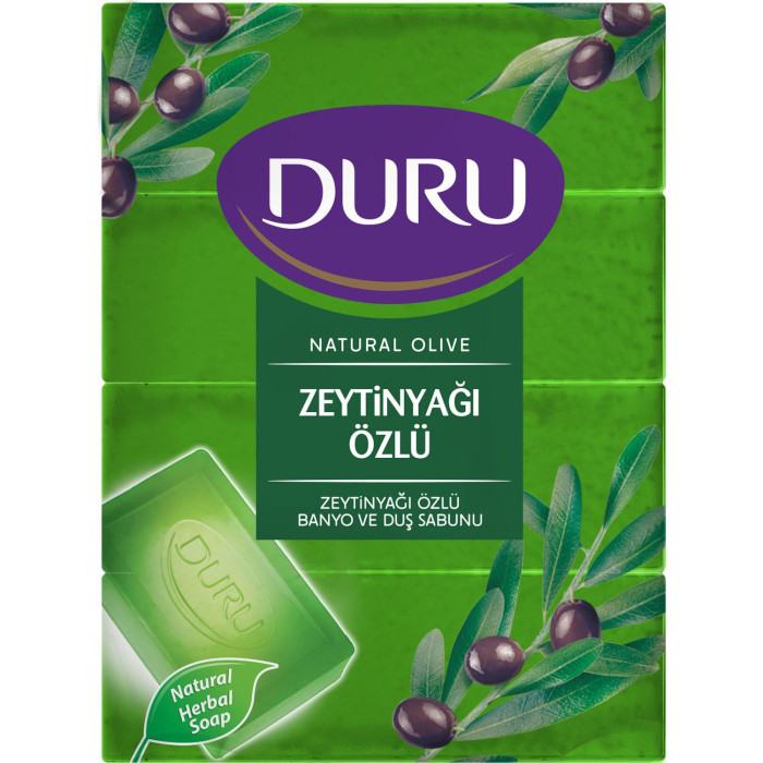 Duru Bath Soap with Olive Oil 4x150 gr (600 gr 21.2 oz)