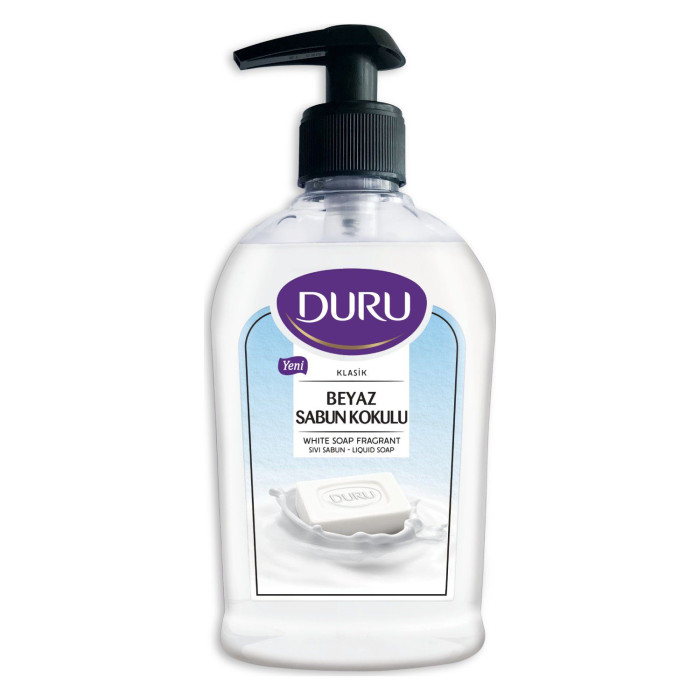 Duru White Liquid Soap (300 ml 10 fl oz) 