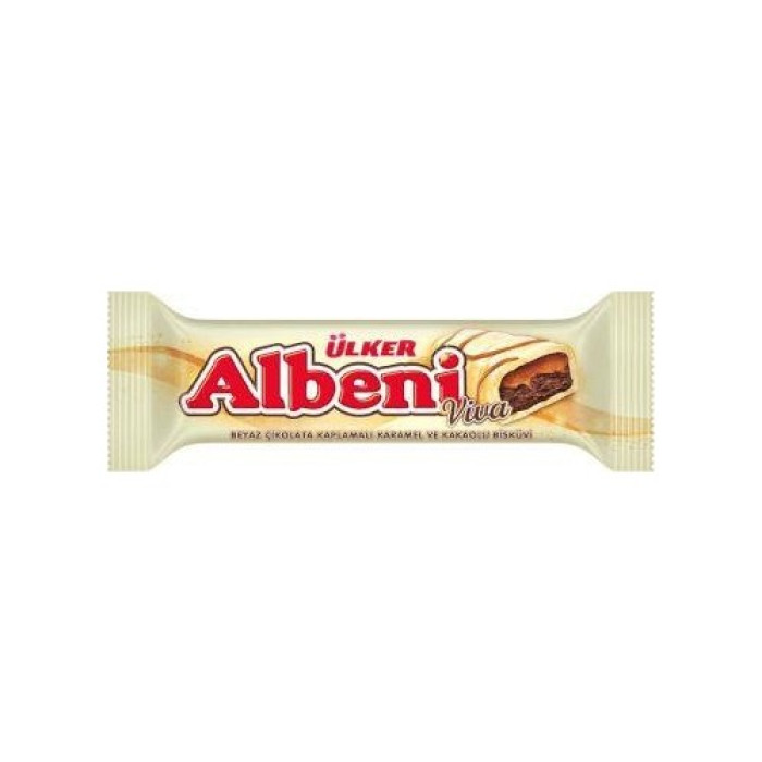 Ulker Albeni Viva White Chocolate Bar (36 gr)