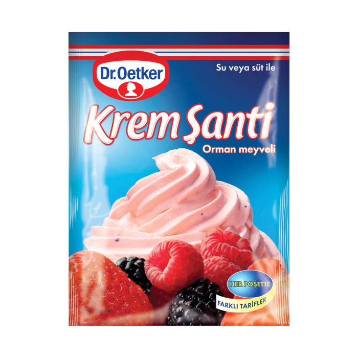 Dr. Oetker Creamy Whipped with Forest Fruits (75 gr)