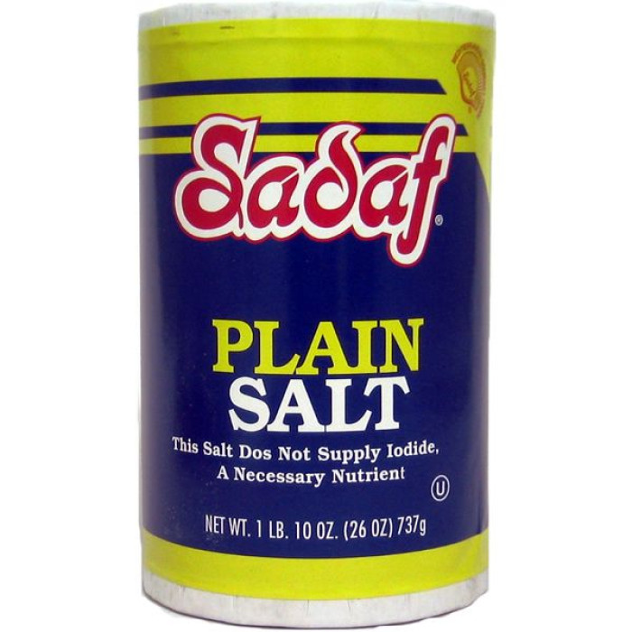 Sadaf Plain Salt (737 gr 26oz)