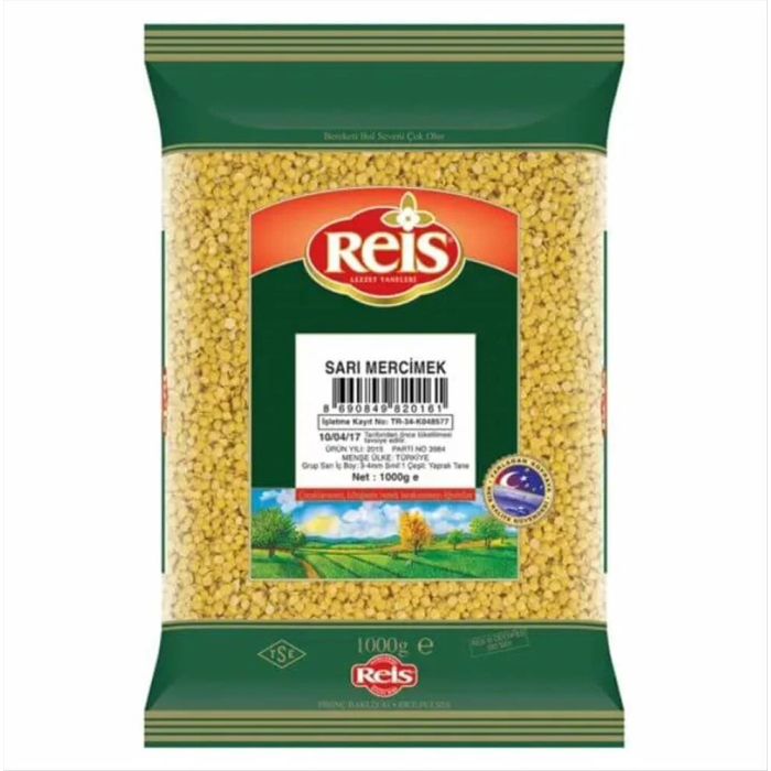 Reis Yellow Split Lentil (1kg 35.3oz)