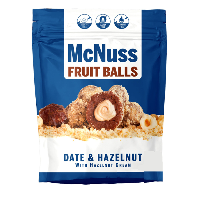 McNuss Fruit Balls with Hazelnut (80 gr)
